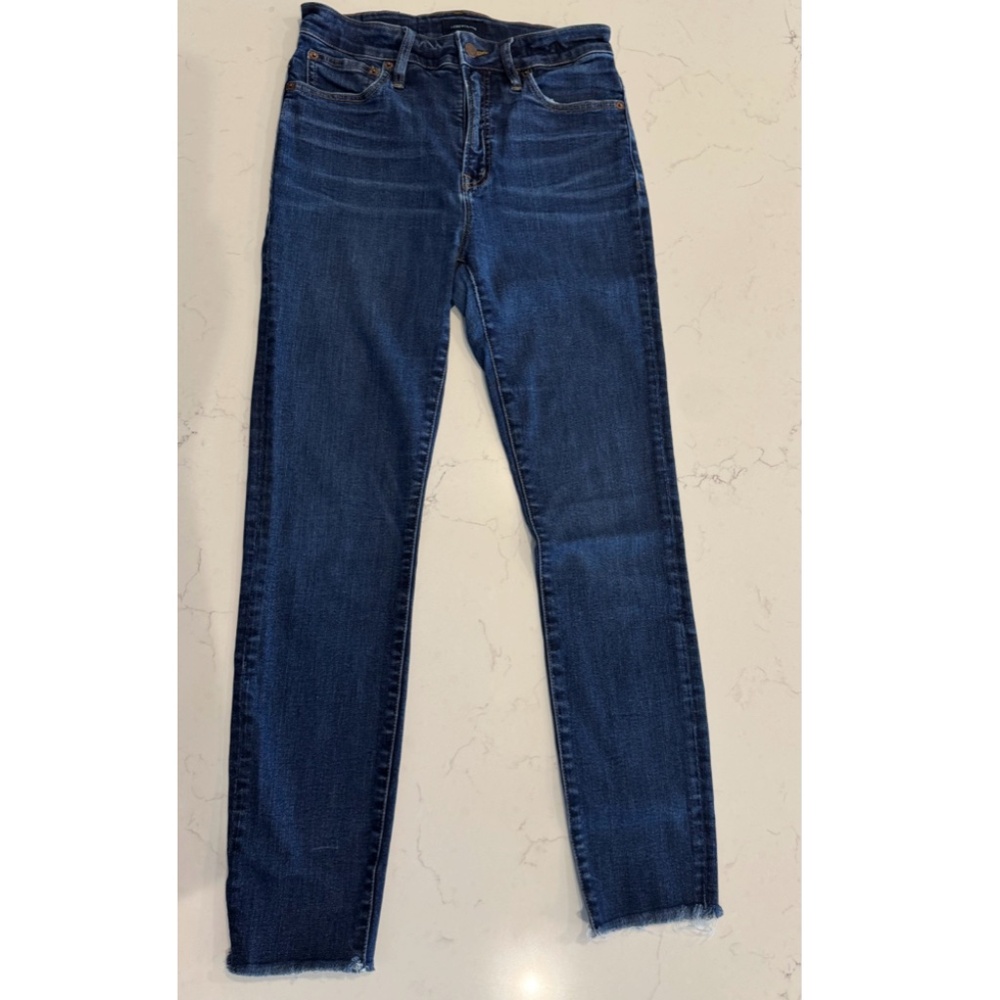 J. Crew Curvy Toothpick Jeans Size 27 Medium Wash